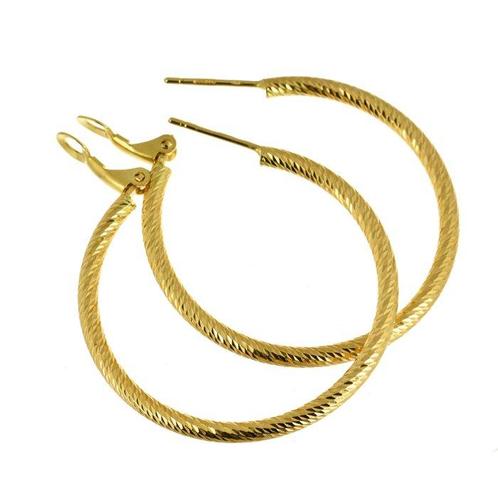 Oorbellen - 18 karaat Geel goud, Handtassen en Accessoires, Oorbellen