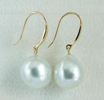 Oorbellen - 18 karaat Geel goud Parel - South Sea, Echte, Nieuw