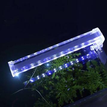 Glasheldere Crystal clip-on LED lamp D30 (7W)
