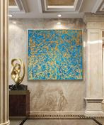 Laura Capellini - GOLDEN BAY(XL) Acrilico su tela -, Antiek en Kunst, Kunst | Schilderijen | Modern