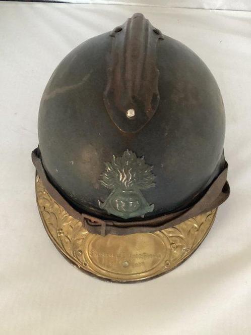 Adrian Helm français, Infanterie coloniale. - Casque, Verzamelen, Militaria | Algemeen