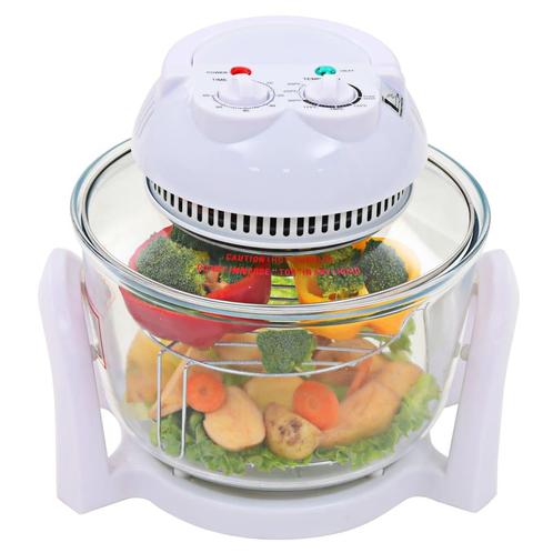 vidaXL Halogeen heteluchtoven met uitbreidingsring 800 W 10, Elektronische apparatuur, Overige elektronische apparatuur, Nieuw
