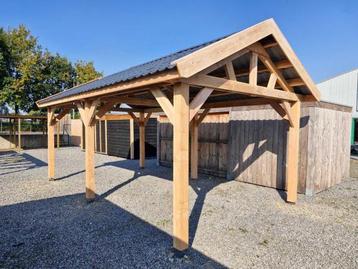 Veiling - Klassieke zadeldak overkapping  1220x410x340 cm