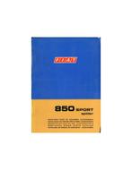 1970 FIAT 850 SPORT SPIDER CARROSSERIE ONDERDELENHANDBOEK