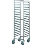 Regaalwagen | RVS | 20 Etages (EN600x400) | Wielen (Geremd), Zakelijke goederen, Horeca | Keukenapparatuur, Verzenden, Nieuw in verpakking