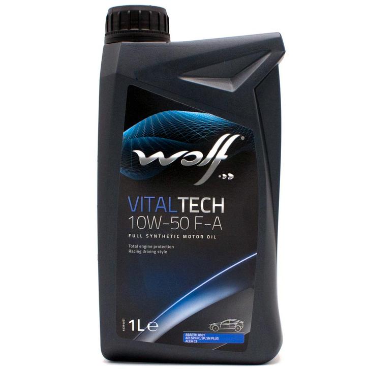 Wolf Vitaltech 10W-50 F-A Fiat Abarth 0101 Motorolie 1 Liter, Auto diversen, Onderhoudsmiddelen, Verzenden