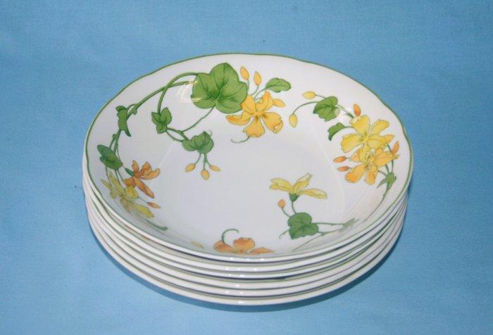 Villeroy & Boch - Geranium Design - Breakfast - Set kommen, Antiek en Kunst, Antiek | Meubels | Tafels