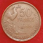 Frankrijk. Fourth Republic (1947-1958). 50 Francs 1950, Postzegels en Munten