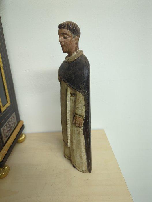 Beeldje - Helige - Hout, Antiquités & Art, Art | Art non-occidental