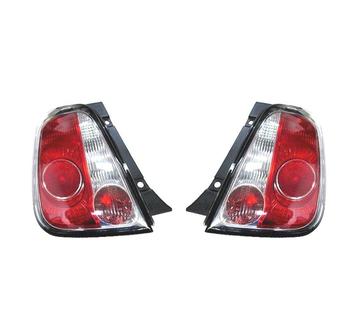 FEUX ARRIÈRE POUR FIAT 500 07-14 CONTOUR NOIR, Verzenden, Nieuw