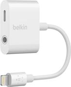 Belkin Audio & Oplaad Adapter met aux en lightning aanslu..., Télécoms, Verzenden