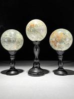Geen minimumprijs - Prachtige set van 3 onyx Sferen op