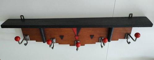 Kapstok - Hout - Amsterdamse school, Antiek en Kunst, Kunst | Designobjecten