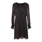 Alix the Label • korte jurk met ruches • L, Kleding | Dames, Alix the Label, Verzenden, Nieuw, Zwart