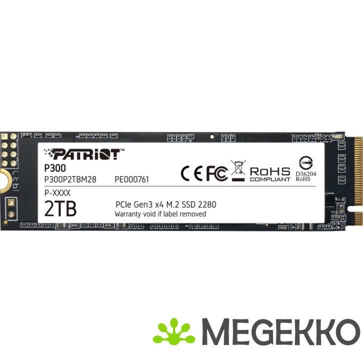 Patriot Memory P300 2TB M.2 SSD, Computers en Software, Harde schijven, Nieuw, Verzenden