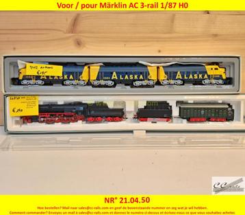 Marklin modeltreinen, locomotieven, wagons, rails, 2dehands, Hobby & Loisirs créatifs, Ophalen of Verzenden