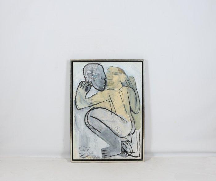 Christina de Vos (1965) - Kopkus, Antiek en Kunst, Kunst | Schilderijen | Modern