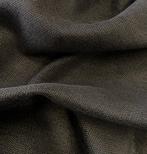 Prestigieus, stevig maar zeer zacht zwart textiel. -