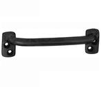 Raamgreep Hollands model 120mm ijzer zwart, Doe-het-zelf en Bouw, Nieuw, Overige materialen, Klink of Kruk