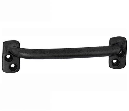 Raamgreep Hollands model 120mm ijzer zwart, Doe-het-zelf en Bouw, Hang- en Sluitwerk, Klink of Kruk, Nieuw, Overige materialen