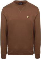 Lyle & Scott Sweat Crewneck Bruin maat Maat 52/54 (L) Heren, Maat 52/54 (L), Bruin, Verzenden, Nieuw