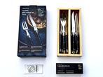 Laguiole - 12 pieces petit fours Cutlery set - 6x forks & 6x, Antiek en Kunst
