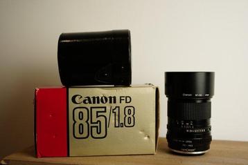 Canon FD 1,8/85mm Objectif d’appareil photo