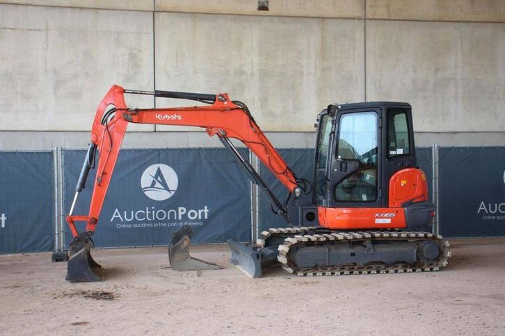 Veiling: Rupsgraafmachine Kubota KX165-5 Diesel 2015, Zakelijke goederen, Machines en Bouw | Kranen en Graafmachines, Ophalen