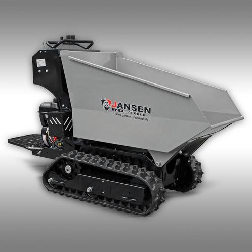 Rupsdumper Jansen RD-600, benzine 14pk, hydrostaat. aandrijf, Zakelijke goederen, Machines en Bouw | Tuin, Park en Bosbouw, Voertuig of Aanhanger