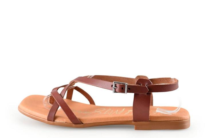 Oh My Sandals sandalen in maat 38 Cognac | 5% korting, Kleding | Dames, Schoenen, Overige kleuren, Zo goed als nieuw, Sandalen of Muiltjes