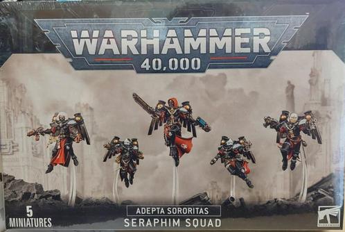 Adepta Sororitas Seraphim Squad (Warhammer 40.000 Nieuw), Hobby en Vrije tijd, Wargaming, Ophalen of Verzenden