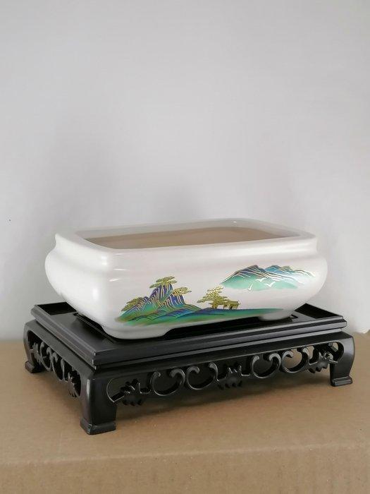 Vaas - Keramiek - Pot voor bonsai, Antiquités & Art, Curiosités & Brocante