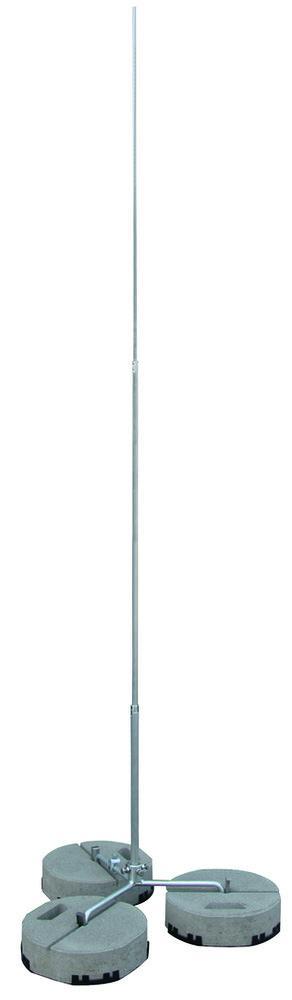 Dehn Lucht-Terminal Stang D 22/16/10mm L 2500mm Al Met, Doe-het-zelf en Bouw, Elektriciteit en Kabels, Verzenden