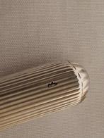 Naaldenkoker (3) - Twee antieke zilveren Naalden Kokers,