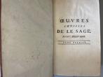 Alain-René Lesage - Oeuvres choisies - 1783