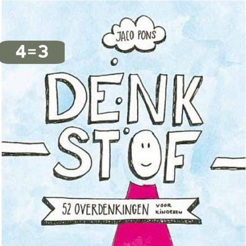 DENKSTOF VOOR KINDEREN 9789033612152 Jaco Pons, Boeken, Politiek en Maatschappij, Gelezen, Verzenden