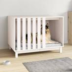 vidaXL Niche pour chien Blanc 100x70x72 cm Bois de pin, Animaux & Accessoires, Accessoires pour chiens, Verzenden, Neuf