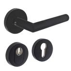 Intersteel SKG3 Veiligheid achterdeur set Jura zwart, Doe-het-zelf en Bouw, Nieuw, Overige materialen, Klink of Kruk