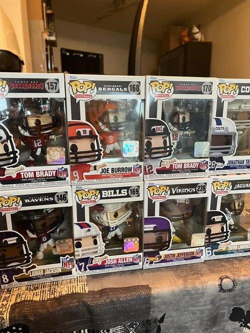 Funko - Funko Pop NFL Figures - 2020+ - V.S., Antiek en Kunst, Antiek | Speelgoed