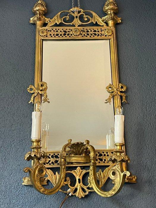 Spiegel - Brons, Antiek en Kunst, Antiek | Overige Antiek