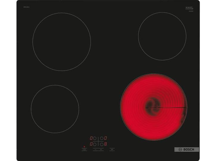 Bosch -  Elektrische Kookplaat  - Zwart, Elektronische apparatuur, Kookplaten, Elektrisch, Nieuw, Verzenden