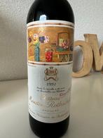 1991 Château Mouton Rothschild - Pauillac 1er Grand Cru, Verzamelen, Wijnen, Nieuw