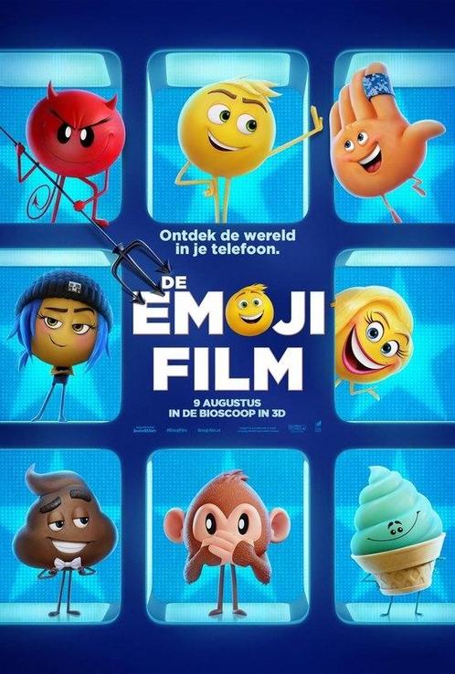Emoji Movie (De Emoji Film) (Blu-ray) op Blu-ray, Cd's en Dvd's, Blu-ray, Nieuw in verpakking, Verzenden