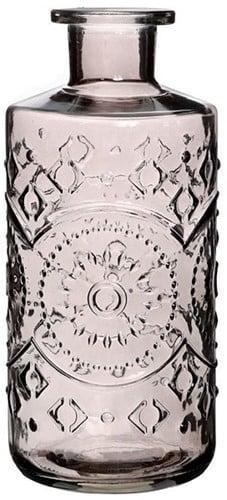 Gekleurde glazen fles berlin soft grey ook geschikt als, Hobby en Vrije tijd, Knutselen, Nieuw