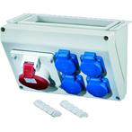 Hensel Enystar Aansluitdoos WM2 1x16A 5p 400V 2x16A 2p PE -, Doe-het-zelf en Bouw, Elektriciteit en Kabels, Verzenden, Nieuw