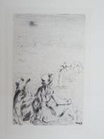 Auguste Renoir (1841-1919) - Sur la plage à Berneval, Antiek en Kunst