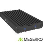 ICY BOX IB-2817M-C32 SDD-behuizing Zwart M.2, Informatique & Logiciels, Boîtiers d'ordinateurs, Verzenden