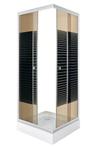 Sanifun douchecabine Gale 900 x 900 HT stripe