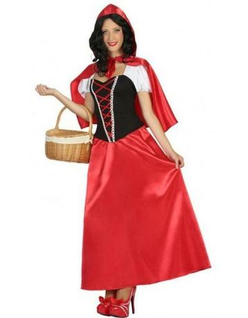 Roodkapje dames verkleed jurk voor carnaval, Ophalen of Verzenden