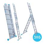 Eurostairs Reform ladder driedelig recht